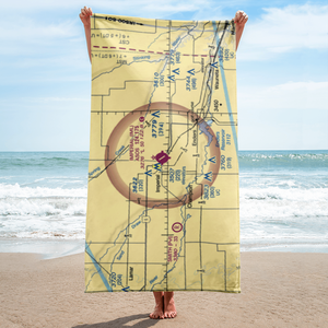 Imperial Municipal Airport (IML) VFR Sectional Towel