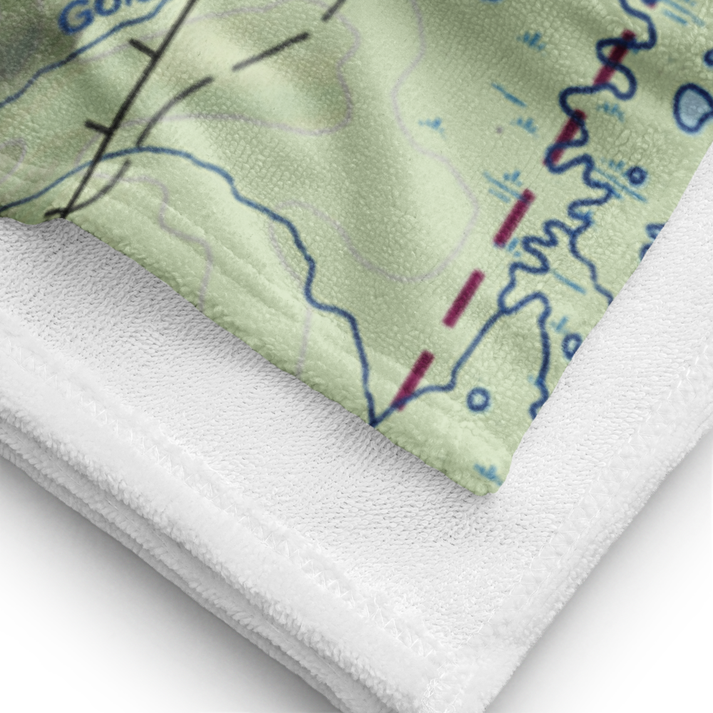 Independence Creek Airport (2AK9) VFR Sectional Towel 