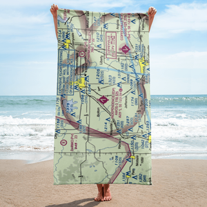 Independence Municipal Airport (IDP) VFR Sectional Towel