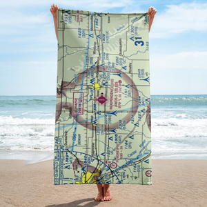 Independence Municipal Airport (IIB) VFR Sectional Towel