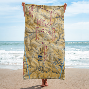 Indian Creek US Forest Service Airport (S81) VFR Sectional Towel