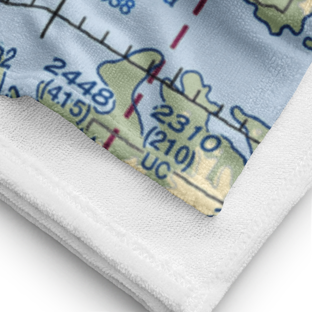 Indian Hill Resort Airport (ND87) VFR Sectional Towel 