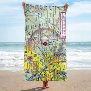 Indianapolis Regional Airport (MQJ) VFR Sectional Towel