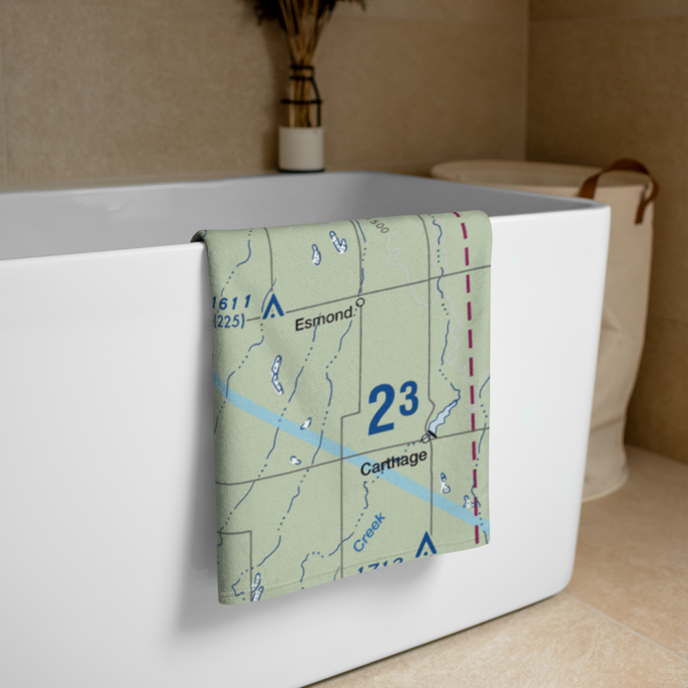 Ingle Airport (SD43) VFR Sectional Towel 