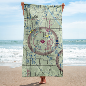 Iowa County Airport (MRJ) VFR Sectional Towel