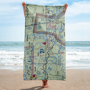 Iron County Airport (50D) VFR Sectional Towel