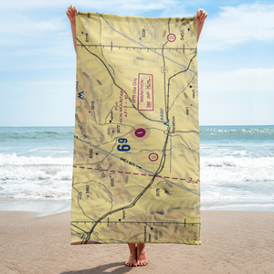 Iron Mountain Ranch Airport (5TE5) VFR Sectional Towel