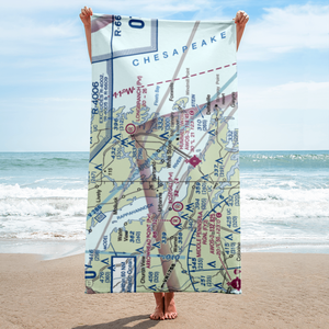 Irvington Marina Seaplane Base (VG21) VFR Sectional Towel