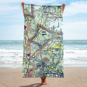 Island Air Service Seaplane Base (MA65) VFR Sectional Towel