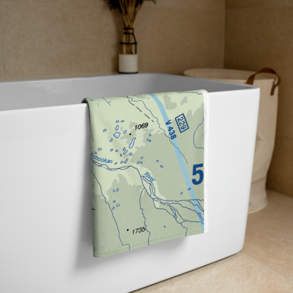 Ivishak Airport (IVH) VFR Sectional Towel 