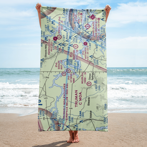 Ivy Bend Airport (9MO6) VFR Sectional Towel