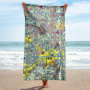 J and B Sky Ranch Airport (8OH3) VFR Sectional Towel