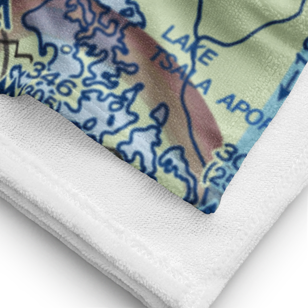 J.R.'s STOLport (66FD) VFR Sectional Towel 