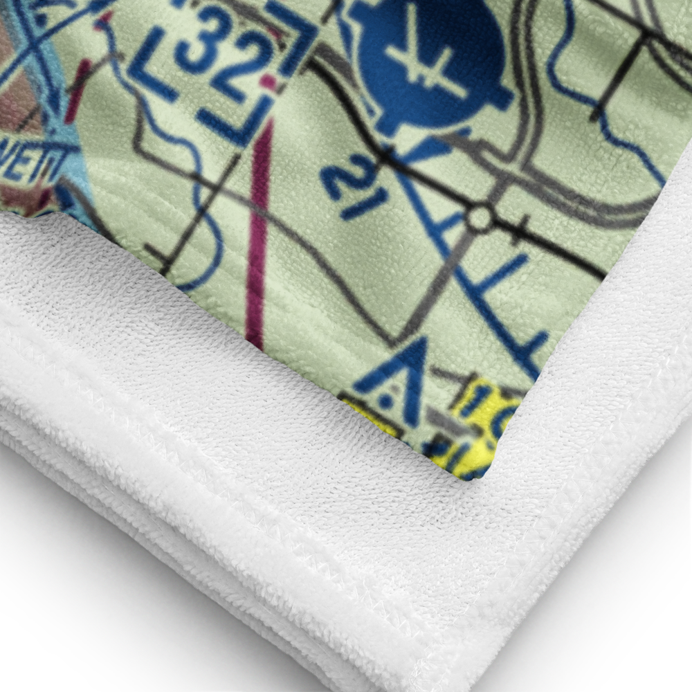 Jack W. Watson Airport (0IL9) VFR Sectional Towel 