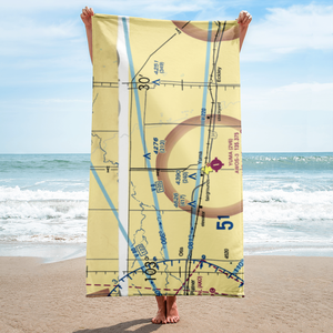 Jackson Airfield (CD05) VFR Sectional Towel