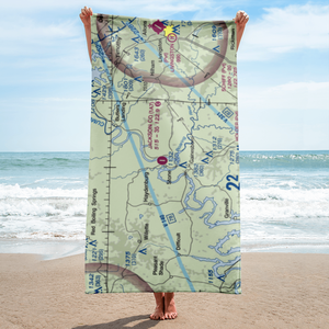 Jackson County Airport (1A7) VFR Sectional Towel