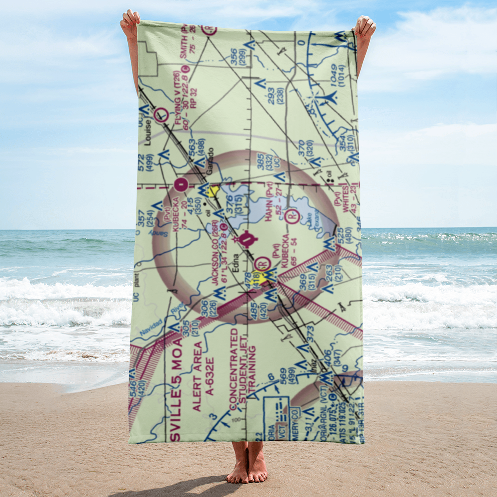 Jackson County Airport (26R) VFR Sectional Towel 