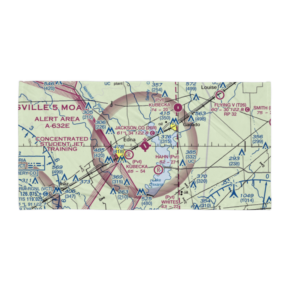 Jackson County Airport (26R) VFR Sectional Towel 