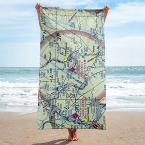 Jackson County Airport (I18) VFR Sectional Towel