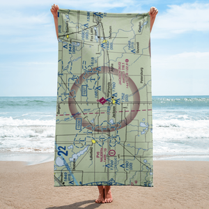 Jackson Municipal Airport (MJQ) VFR Sectional Towel