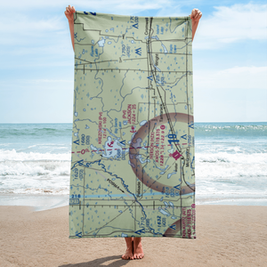 Jackson Seaplane Base (MN61) VFR Sectional Towel