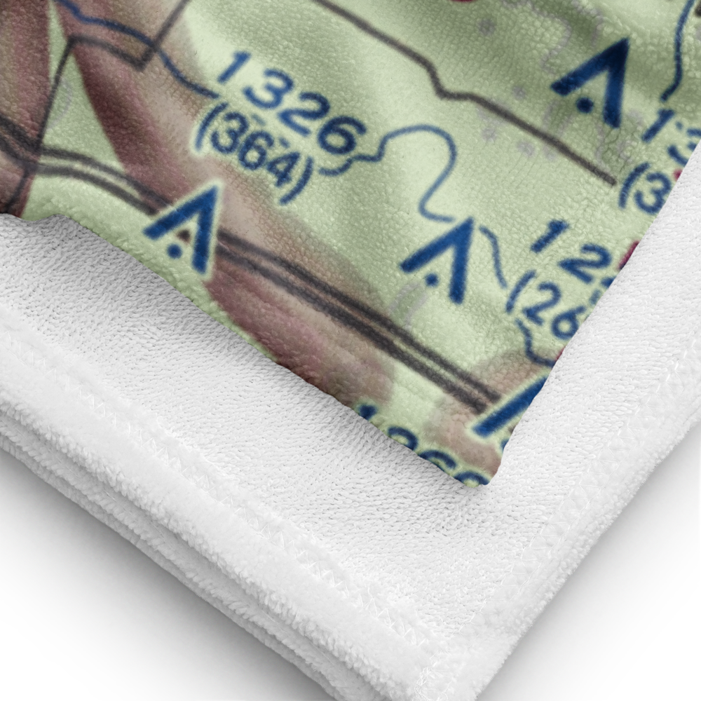 Jacktown Airport (OK00) VFR Sectional Towel 