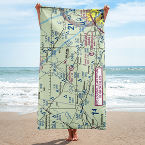 Jacobi Airport (5II8) VFR Sectional Towel