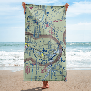 Jaks Field (56WI) VFR Sectional Towel