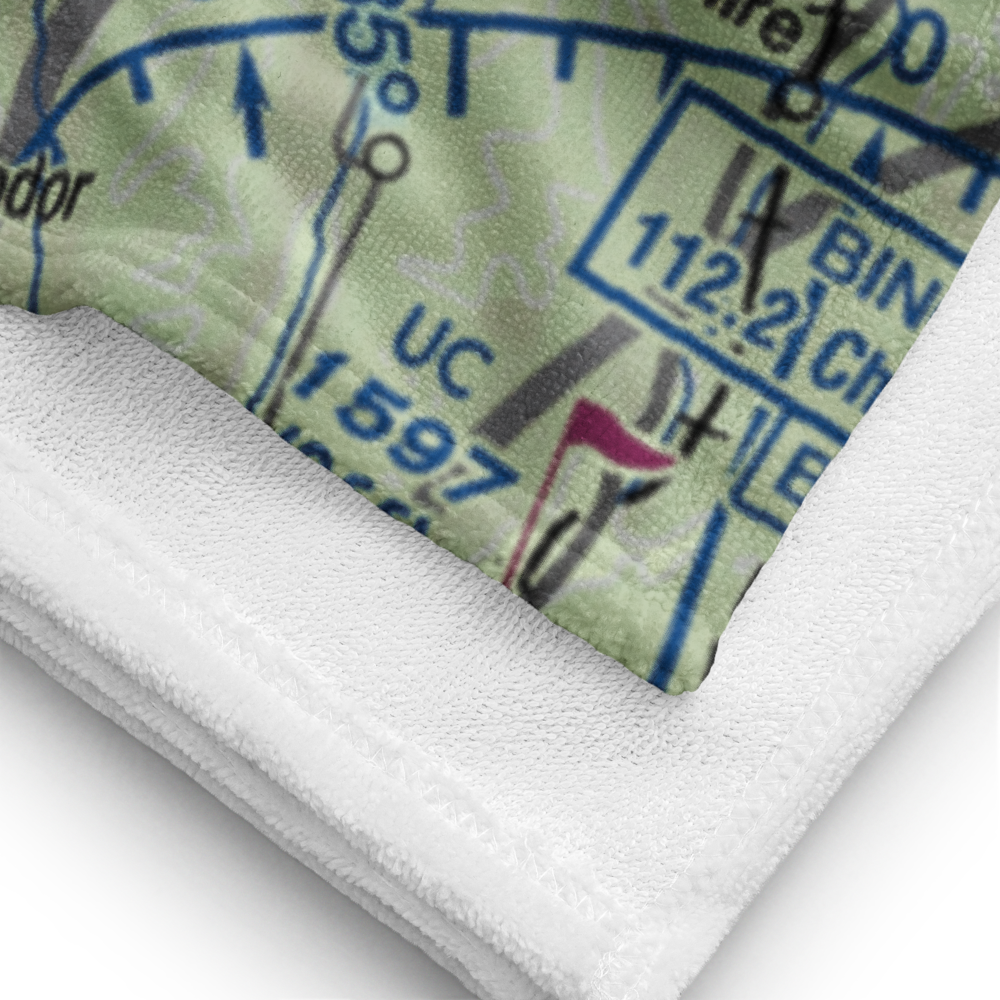 James Henion Private Field (NK72) VFR Sectional Towel 