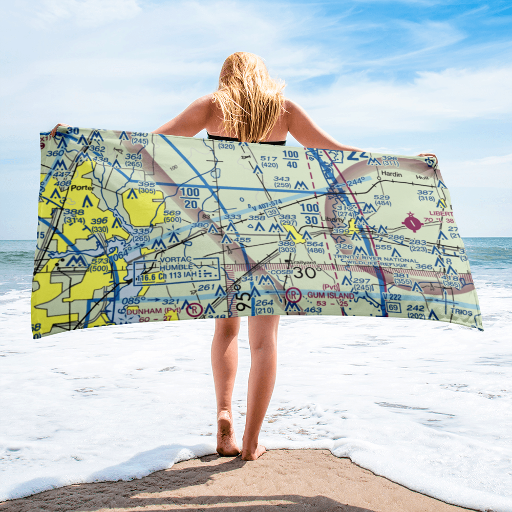 Jamison Airstrip (4TE6) VFR Sectional Towel 