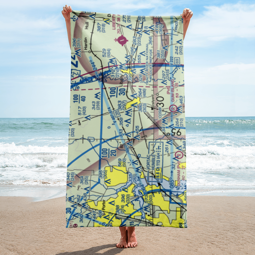 Jamison Airstrip (4TE6) VFR Sectional Towel 