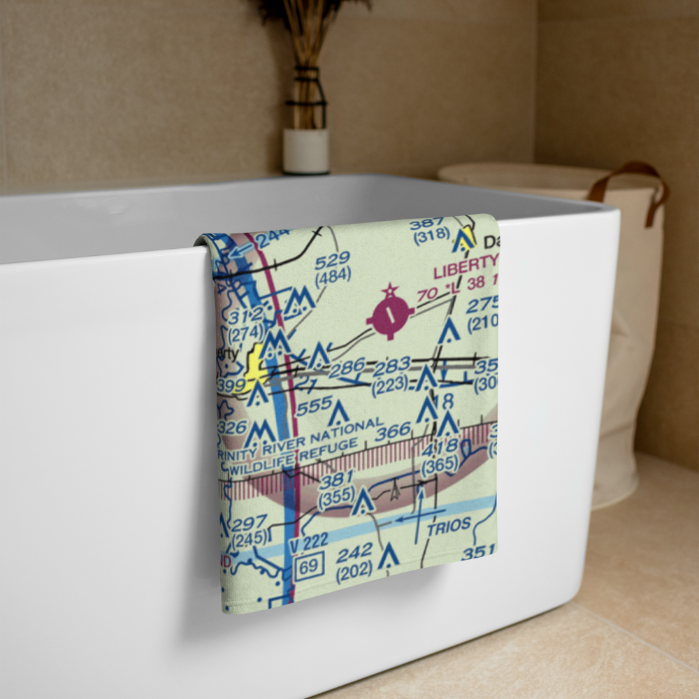 Jamison Airstrip (4TE6) VFR Sectional Towel 