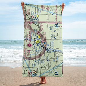 Jan Knipe Airport (95IS) VFR Sectional Towel