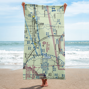 Jasper County Flying Club Airport (7LL3) VFR Sectional Towel