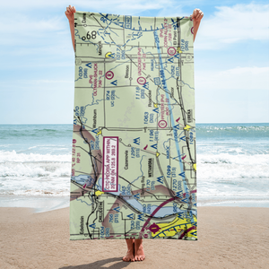 Jay Schertz Farm Airport (IS00) VFR Sectional Towel