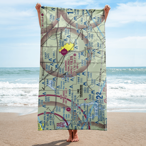 Jazz Ranch Airport (3OK9) VFR Sectional Towel