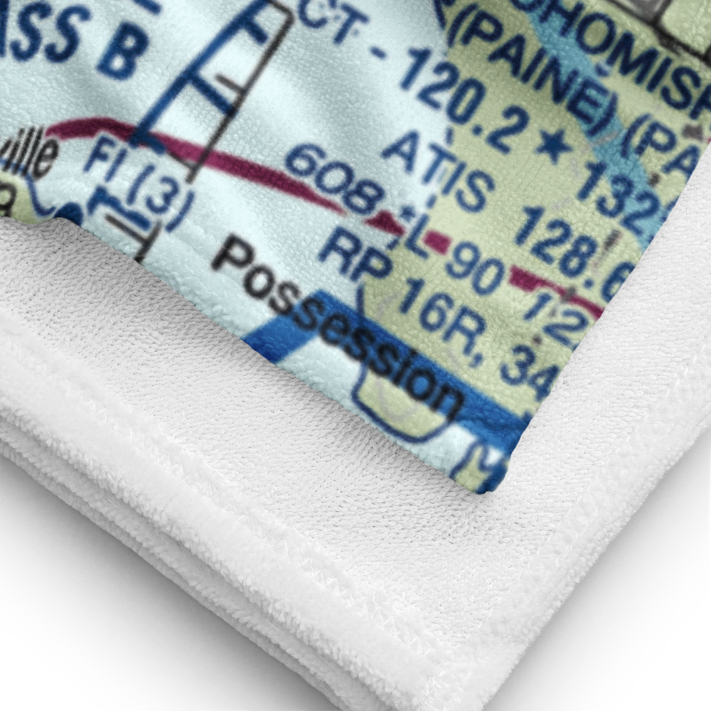 Jefferson County International Airport (0S9) VFR Sectional Towel 