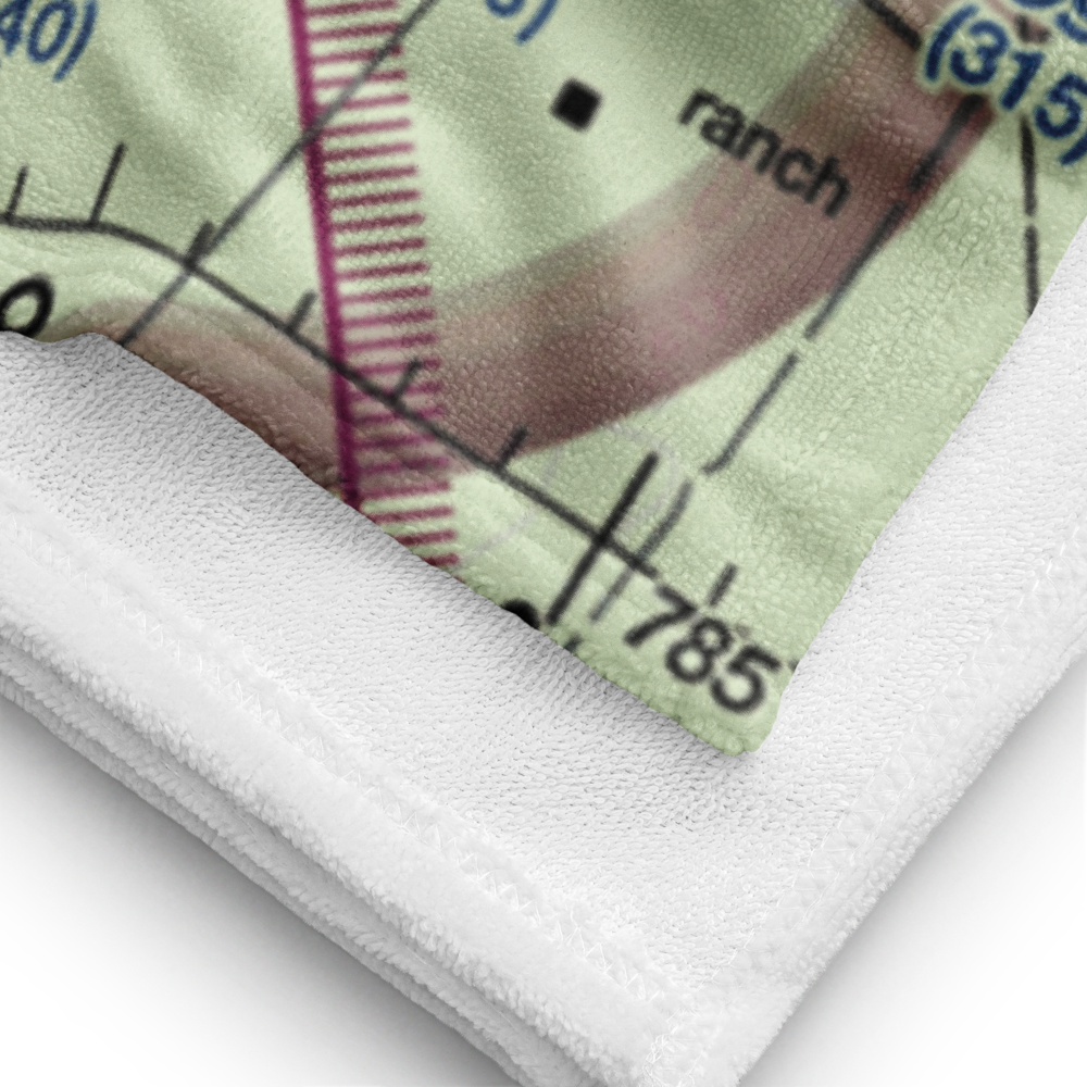 Jennings Ranch Airport (US-0156) VFR Sectional Towel 