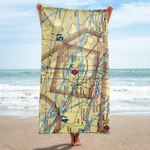 Jerome County Airport (JER) VFR Sectional Towel