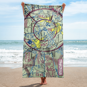 Jerry Phibbs Airport (NK43) VFR Sectional Towel