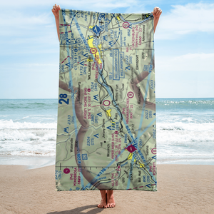 Jersey Shore Airport (P96) VFR Sectional Towel