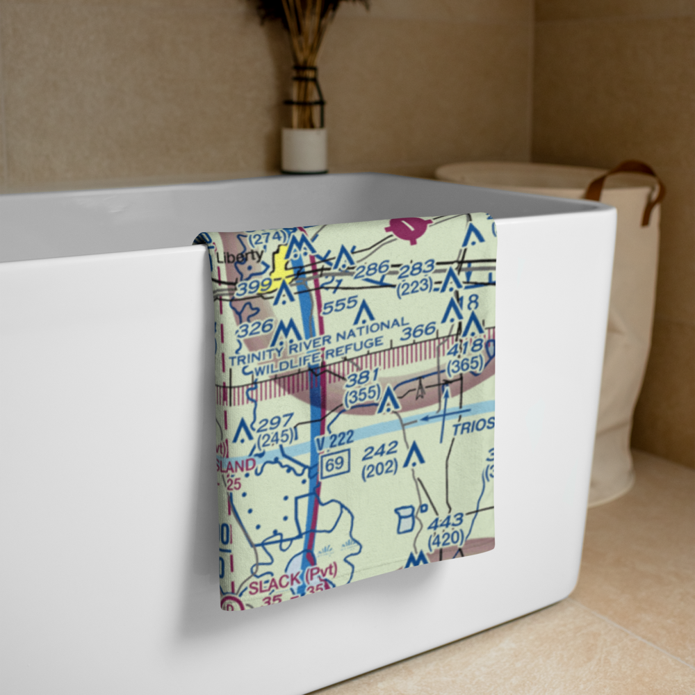 Jet Ag Inc Airport (TA07) VFR Sectional Towel 