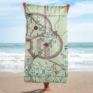 Jim Hogg County Airport (HBV) VFR Sectional Towel