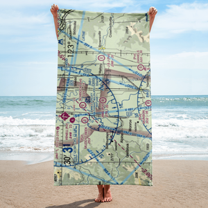 Jim's Airstrip (OG16) VFR Sectional Towel