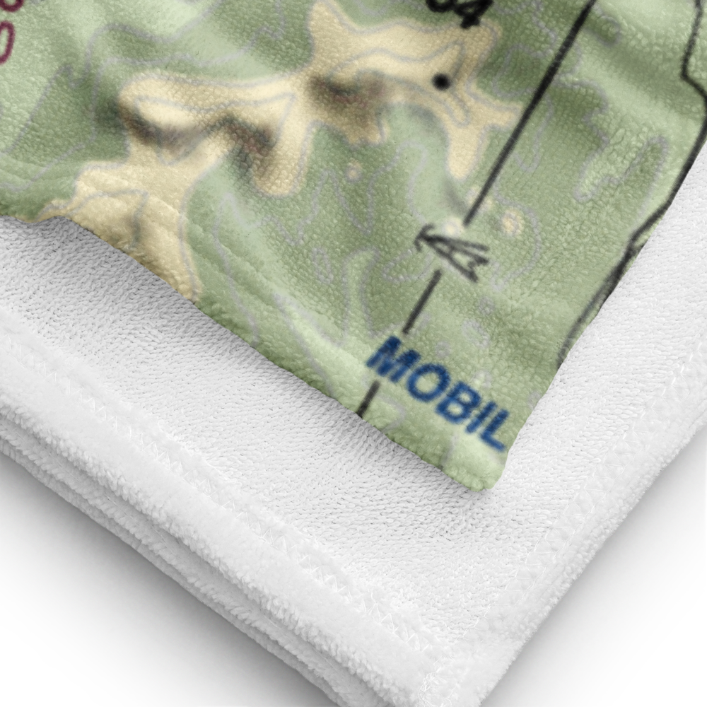 Jim's Airstrip (OG16) VFR Sectional Towel 