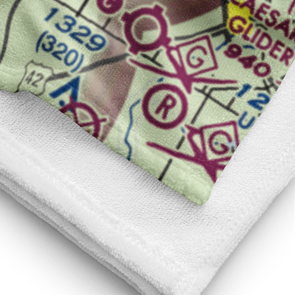 Jims Airport (OH63) VFR Sectional Towel 