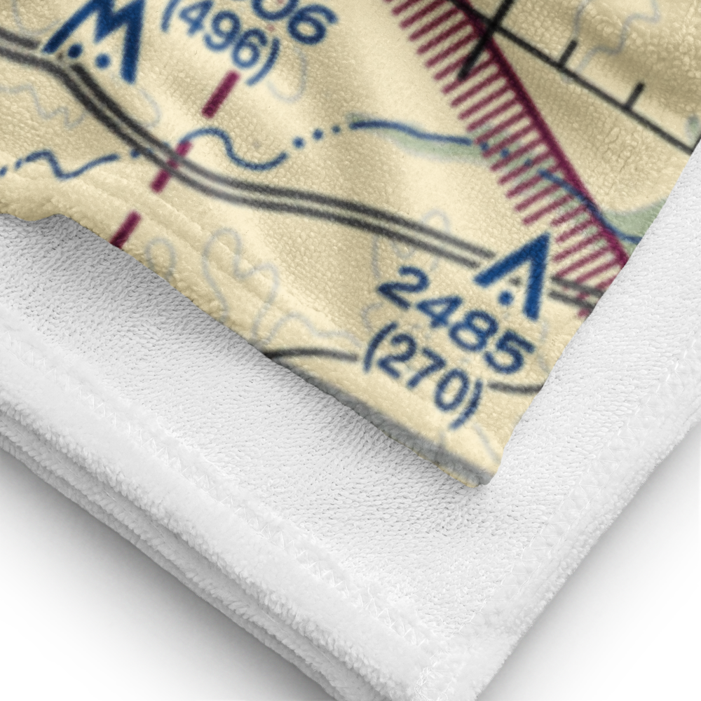 JL Bar Ranch (9TE2) VFR Sectional Towel 