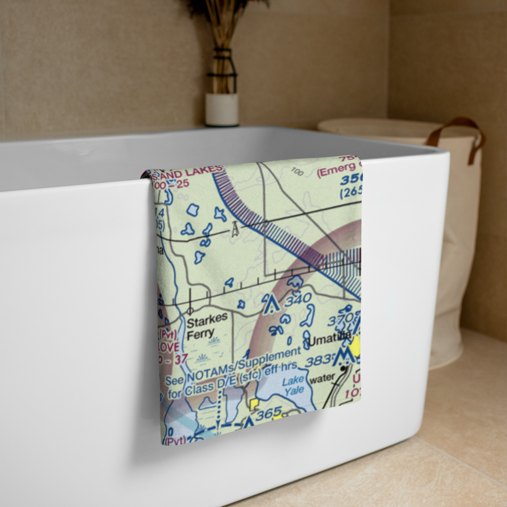 Johary Airport (FL58) VFR Sectional Towel 