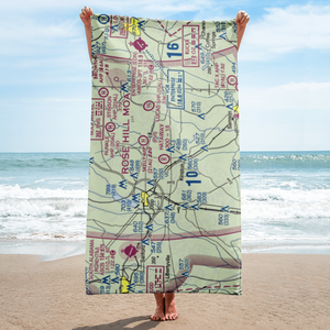 John H Hataway Airport (5AL7) VFR Sectional Towel