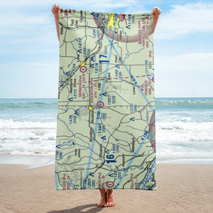 John L Coppernoll Airport (4LL3) VFR Sectional Towel